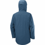 Men's Insulated Hooded Jacket Stance Cargo Mallard Blue-Heather - Image 4