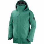 Men's Insulated Hooded Jacket Stance Cargo Pacific-Heather - Image 4