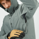 Men's Insulated Hooded Jacket Untracked Sedona Sage-Iron-Heather - Image 7