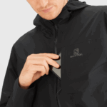 Men's Jacket Outrack Waterproof 2.5L Black - Image 3