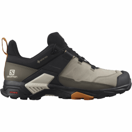 Men's Leather Hiking Shoes X Ultra 4 Leather Gore-Tex Golden Oak
