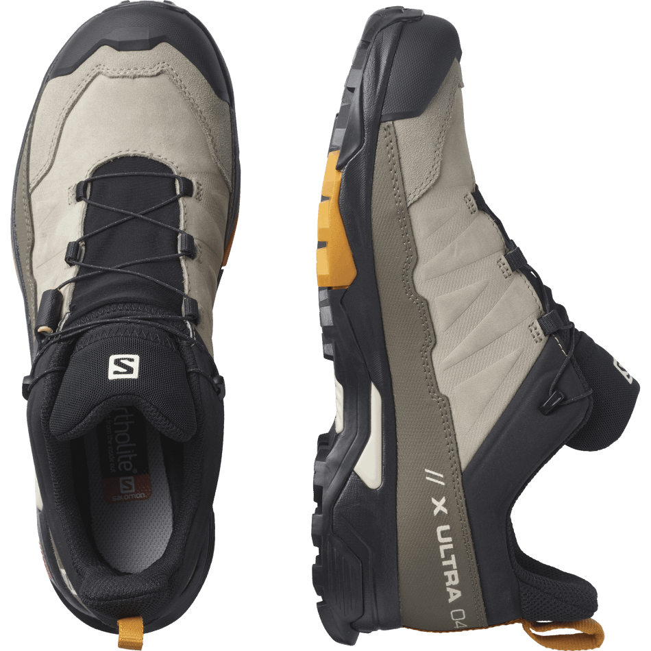 Men's Leather Hiking Shoes X Ultra 4 Leather Gore-Tex Golden Oak - Image 6