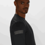 Men's Long Sleeve T-Shirt Agile Black - Image 3