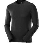 Men's Long Sleeve T-Shirt Agile Black - Image 4