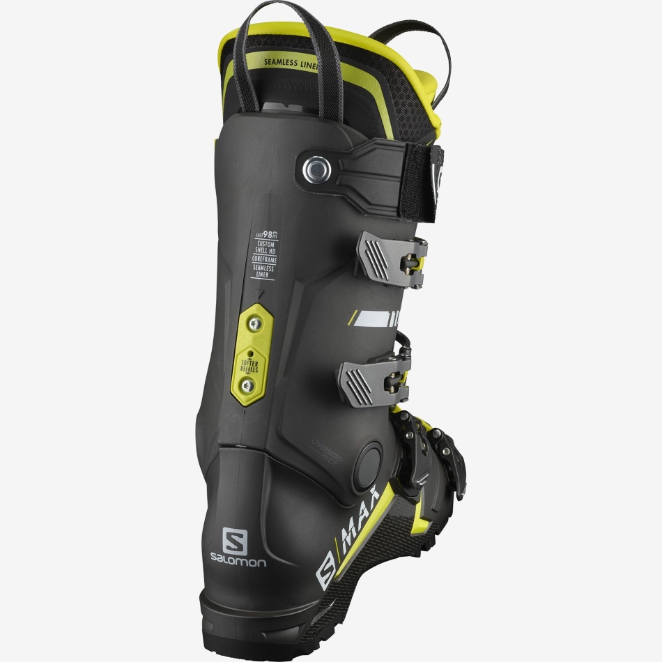 Men's On-Piste Boots S/Max 110 Belluga-Acid Green-White - Image 2