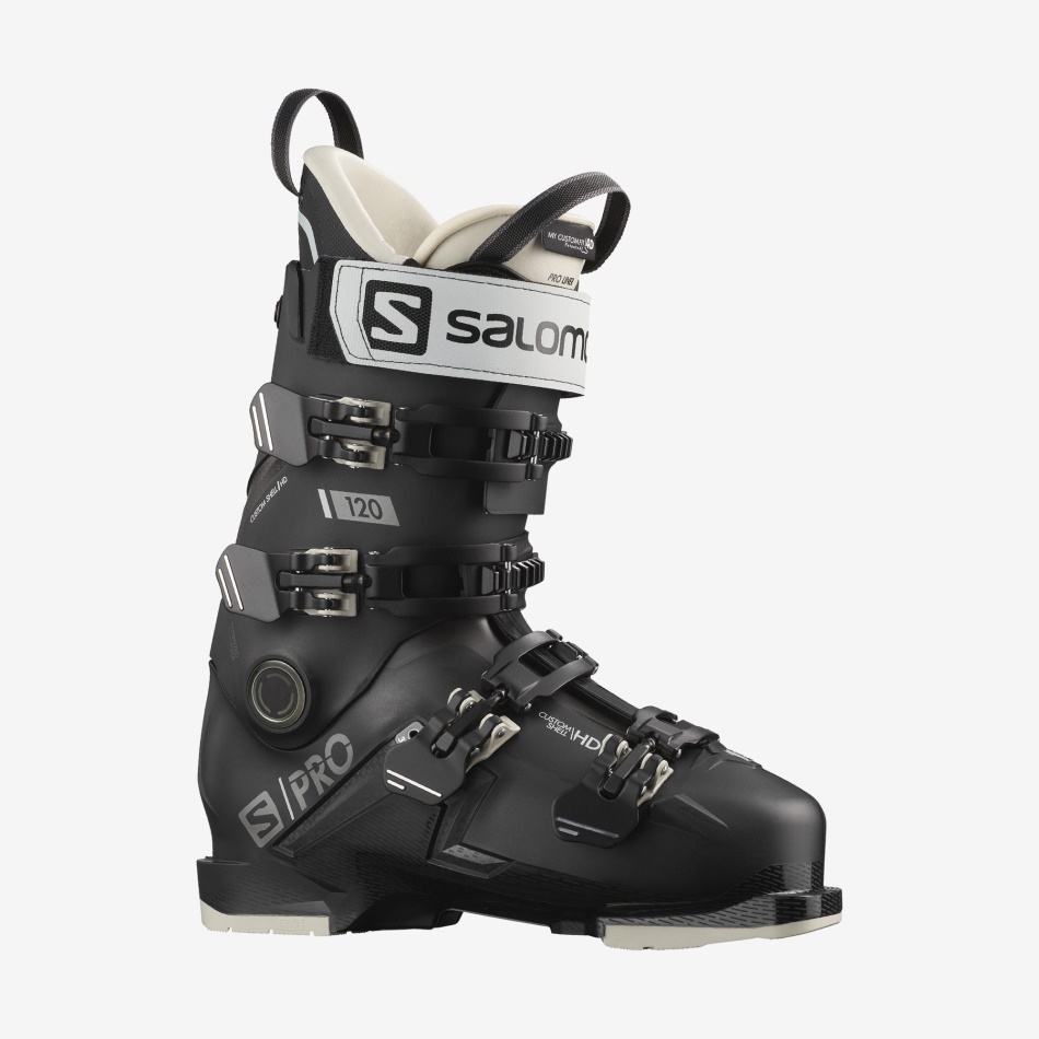 Men's On-Piste Boots S/Pro 120 Black-Rainy Day-Belluga - Image 1