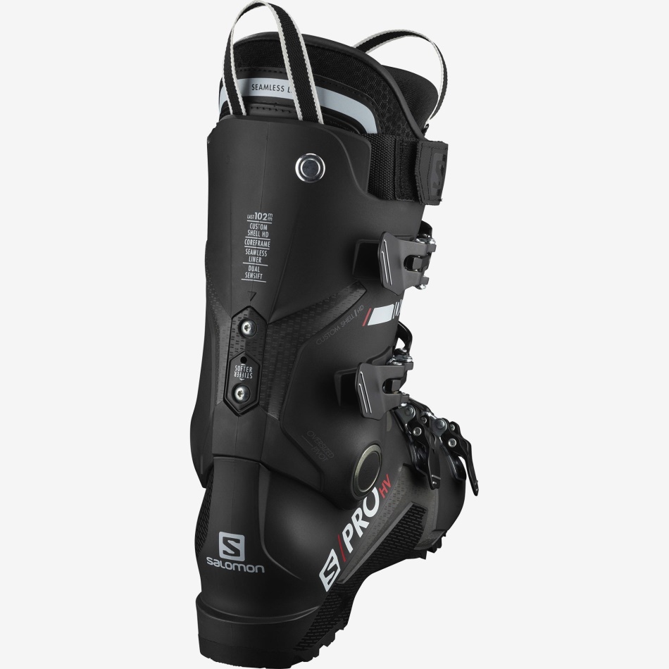 Men's On-Piste Boots S/Pro Hv 100 Black-Belluga-Red - Image 2