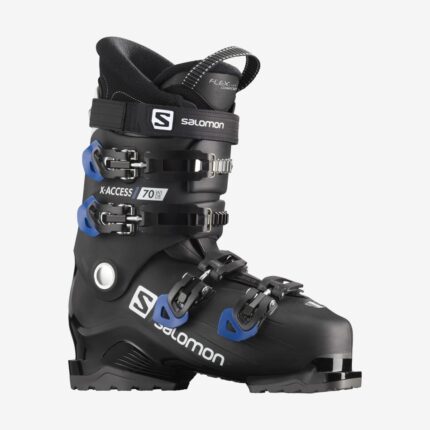 Men's On-Piste Boots X Access 70 Wide Black-Race Blue-White