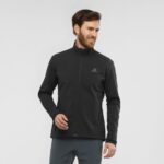Men's Shell Jacket Agile Softshell Black - Image 2