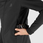 Men's Shell Jacket Agile Softshell Black - Image 7