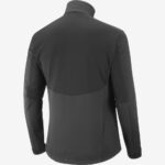 Men's Shell Jacket Agile Softshell Black - Image 8
