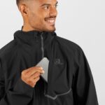 Men's Shell Jacket Bonatti Trail Black - Image 5