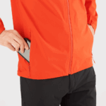 Men's Shell Jacket Essential Waterproof 2.5L Fiery Red - Image 4