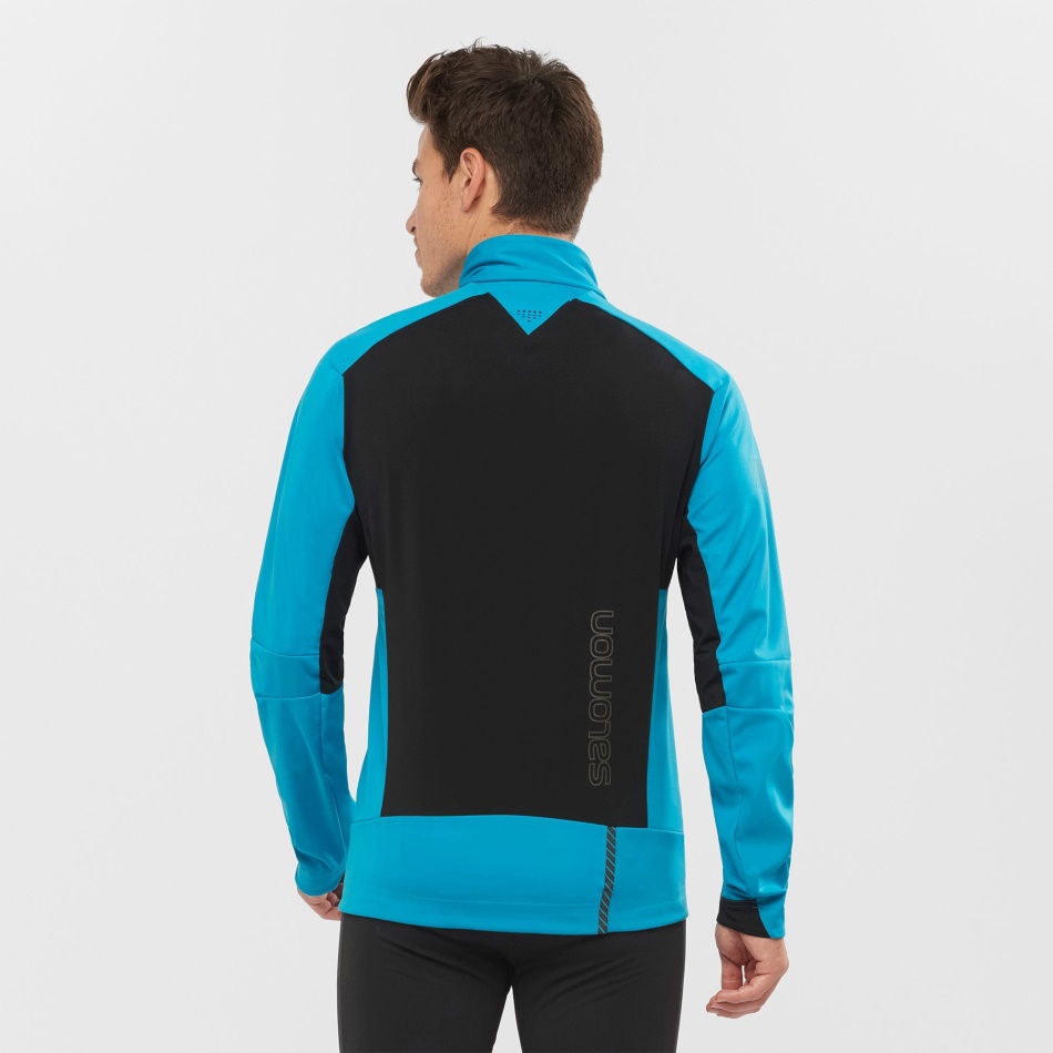Men's Shell Jacket Gore-Tex Infinium™ Windstopper® Pro Barrier Reef - Image 3