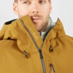 Men's Shell Jacket Outlaw 3L Bronze Brown - Image 4
