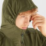 Men's Shell Jacket Outlife Packable Shell U Olive Night - Image 7