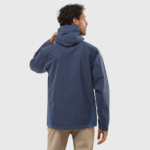 Men's Shell Jacket Outline Gore-Tex 2.5 Layers Dark Denim-Indigo - Image 2