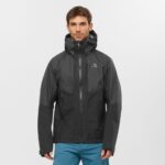 Men's Shell Jacket Outline Gore-Tex Hybrid Black - Image 2