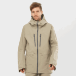 Men's Shell Jacket S/Lab Qst Gore-Tex Pro 3L Roasted Cashew