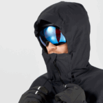 Men's Shell Jacket Stance 3L Long Black - Image 3