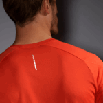 Men's Short Sleeve T-Shirt Cross Run Fiery Red - Image 3