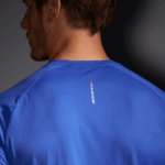 Men's Short Sleeve T-Shirt Cross Run Nautical Blue - Image 3