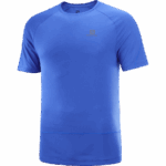 Men's Short Sleeve T-Shirt Cross Run Nautical Blue - Image 4