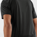 Men's Short Sleeve T-Shirt Outline Black - Image 4