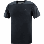 Men's Short Sleeve T-Shirt Outline Black - Image 5