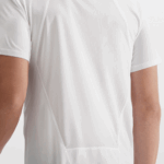 Men's Short Sleeve T-Shirt Outline White-Ebony - Image 3