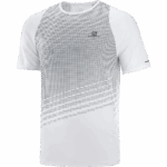 Men's Short Sleeve T-Shirt Sense Aero White-Black - Image 4