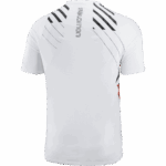 Men's Short Sleeve T-Shirt Sense Aero White-Fiery Red-Black - Image 5