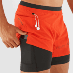 Men's Shorts Cross 2In1 Fiery Red - Image 5