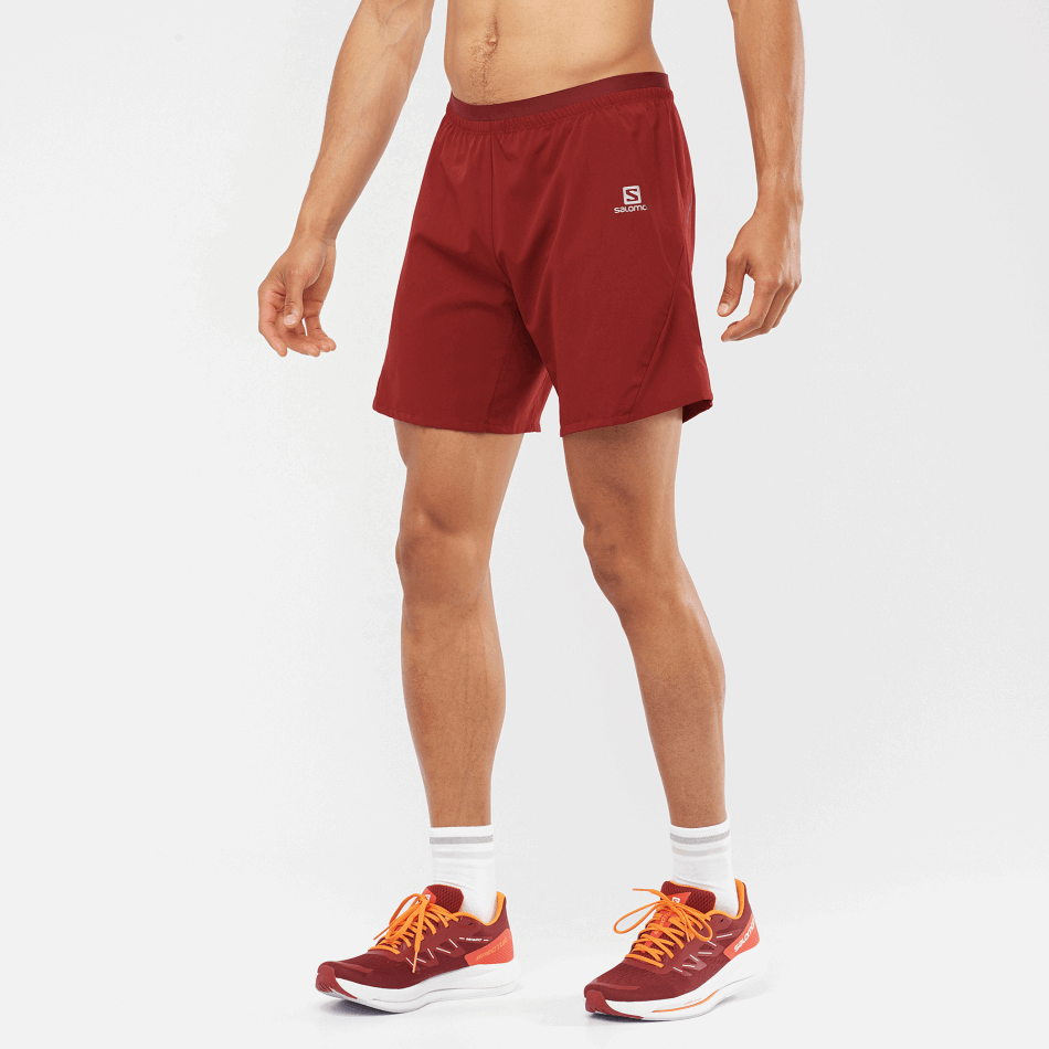 mens_shorts_cross_7_cabernet.png Men's Shorts Cross 7'' Cabernet - Image 1