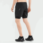 Men's Shorts Cross Twinskin Black - Image 2