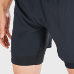 Men's Shorts Cross Twinskin Black - Image 3