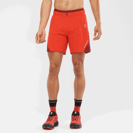 Men's Shorts Sense Aero 7'' Fiery Red-Cabernet
