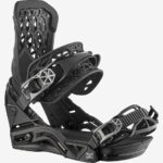 Men's Snowboard Bindings Highlander Black-White - Image 2