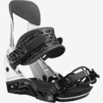 Men's Snowboard Bindings Hologram White-Black - Image 2