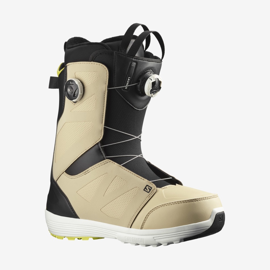 Men's Snowboard Boots Launch Boa Sj Color Safari-Black-Evening Primrose - Image 1