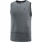Men's Tank Cross Run Graphic Black-Heather - Image 4