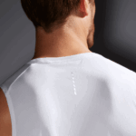 Men's Tank Cross Run White-Black-Heather - Image 3