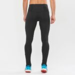 Men's Tights Agile Long Black-Nocturne - Image 3