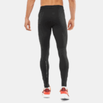 Men's Tights Cross Run Black - Image 2
