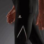 Men's Tights Cross Run Black - Image 5