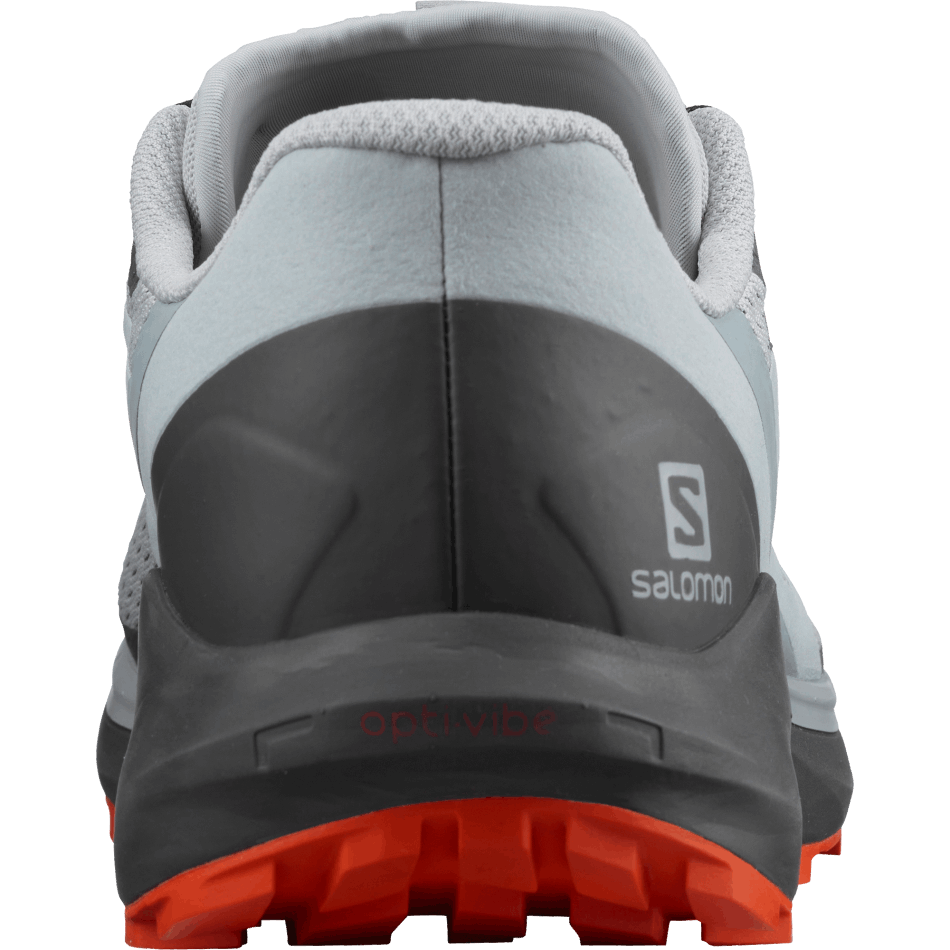 Men's Trail Running Shoes Sense Ride 4 Pearl Blue-Ebony-Red Orange - Image 3