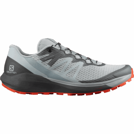 Men's Trail Running Shoes Sense Ride 4 Pearl Blue-Ebony-Red Orange