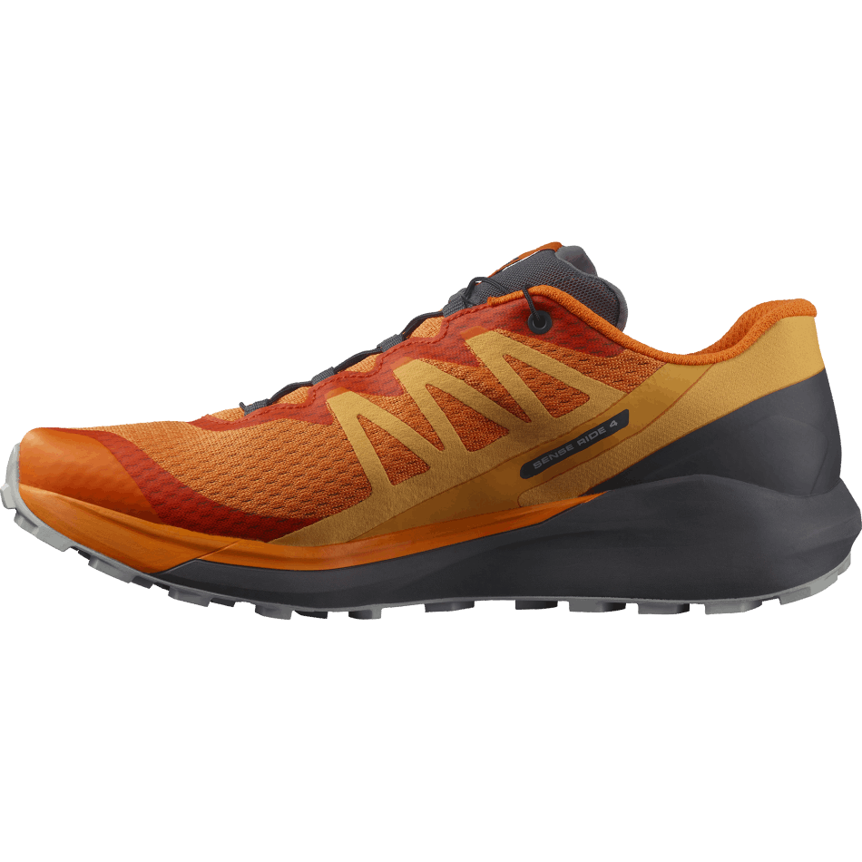 Men's Trail Running Shoes Sense Ride 4 Vibrant Orange-Ebony-Quarry - Image 5
