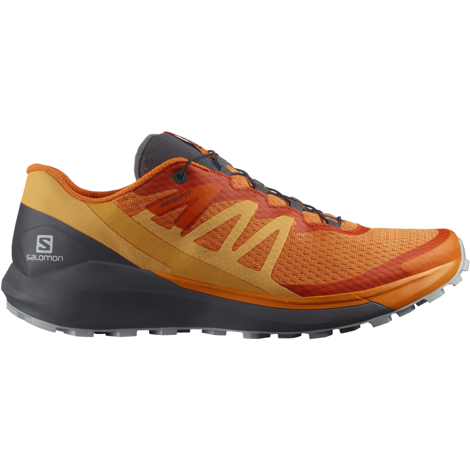 Men's Trail Running Shoes Sense Ride 4 Vibrant Orange-Ebony-Quarry - Image 1