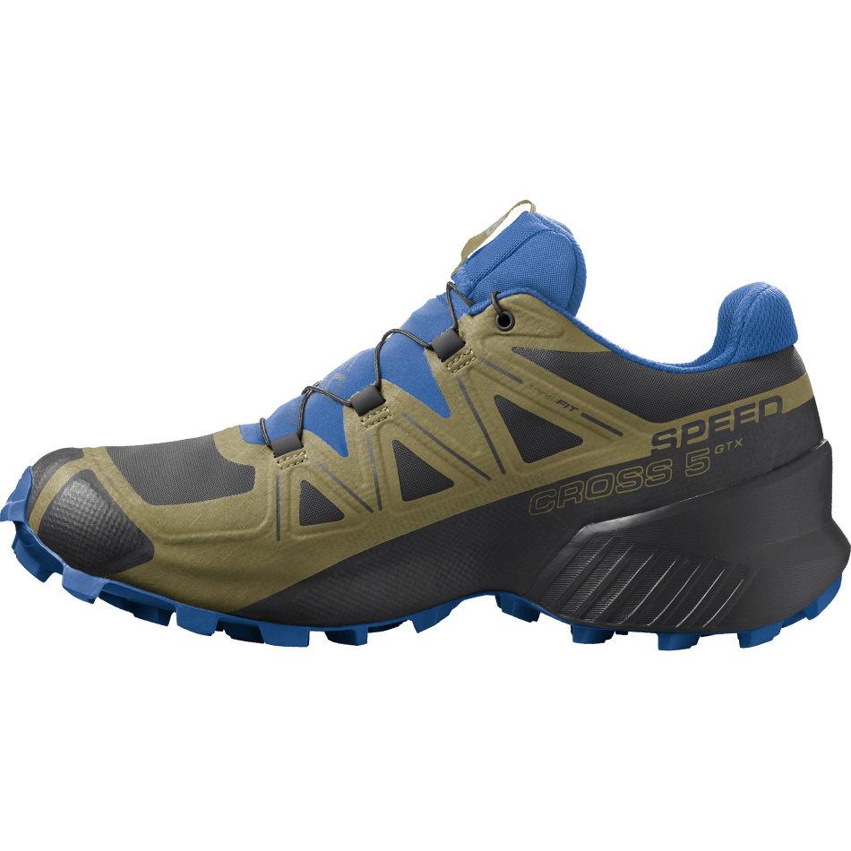 Men's Trail Running Shoes Speedcross 5 Gore-Tex Black-Green Moss - Image 5